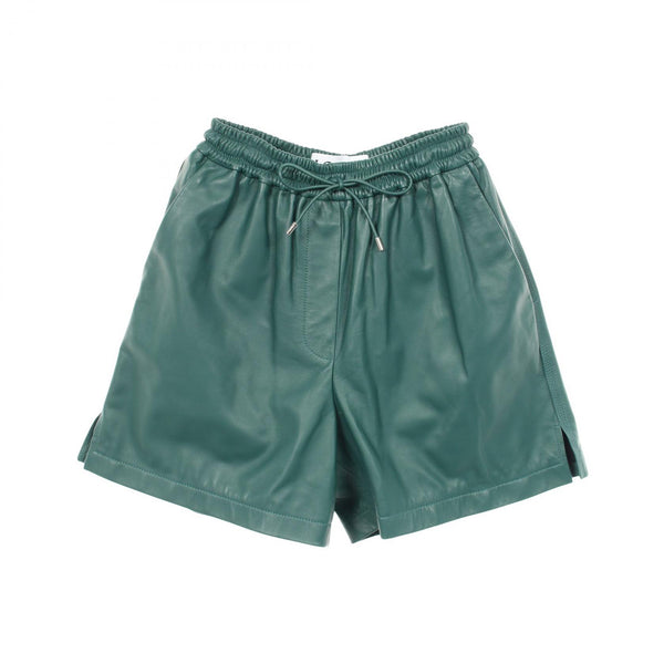 Loewe Leather Shorts