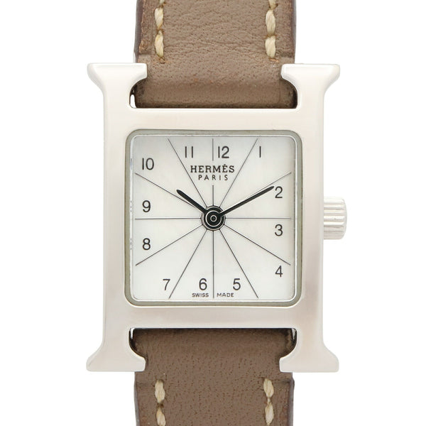 Hermes H Watch Mini Stainless Steel Watch