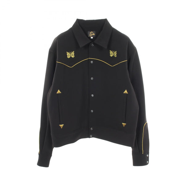 Needles Butterfly Embroidery Cowboy Jacket