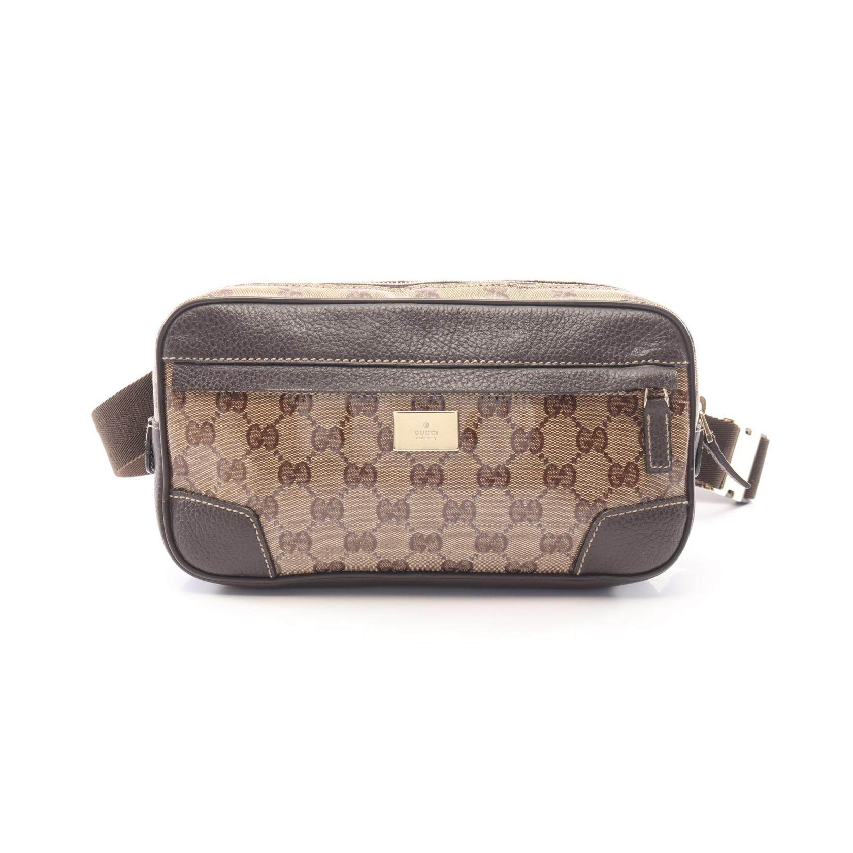 Gucci GG Crystal Coated Canvas Waist Bag