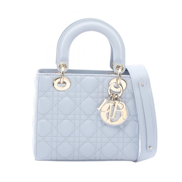 Dior LADY DIOR MY ABCDIOR Leather Handbag