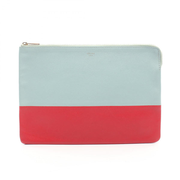 CELINE Solo Leather Pouch