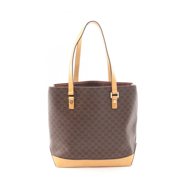 Celine Macadam Coated Canvas Tote Bag