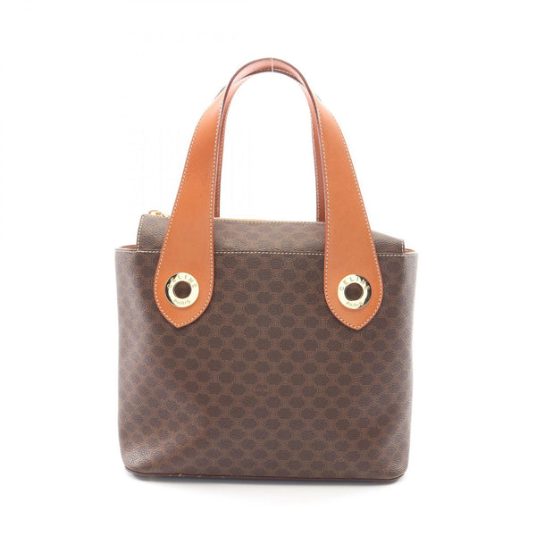 CELINE Macadam Coated Canvas Handbag