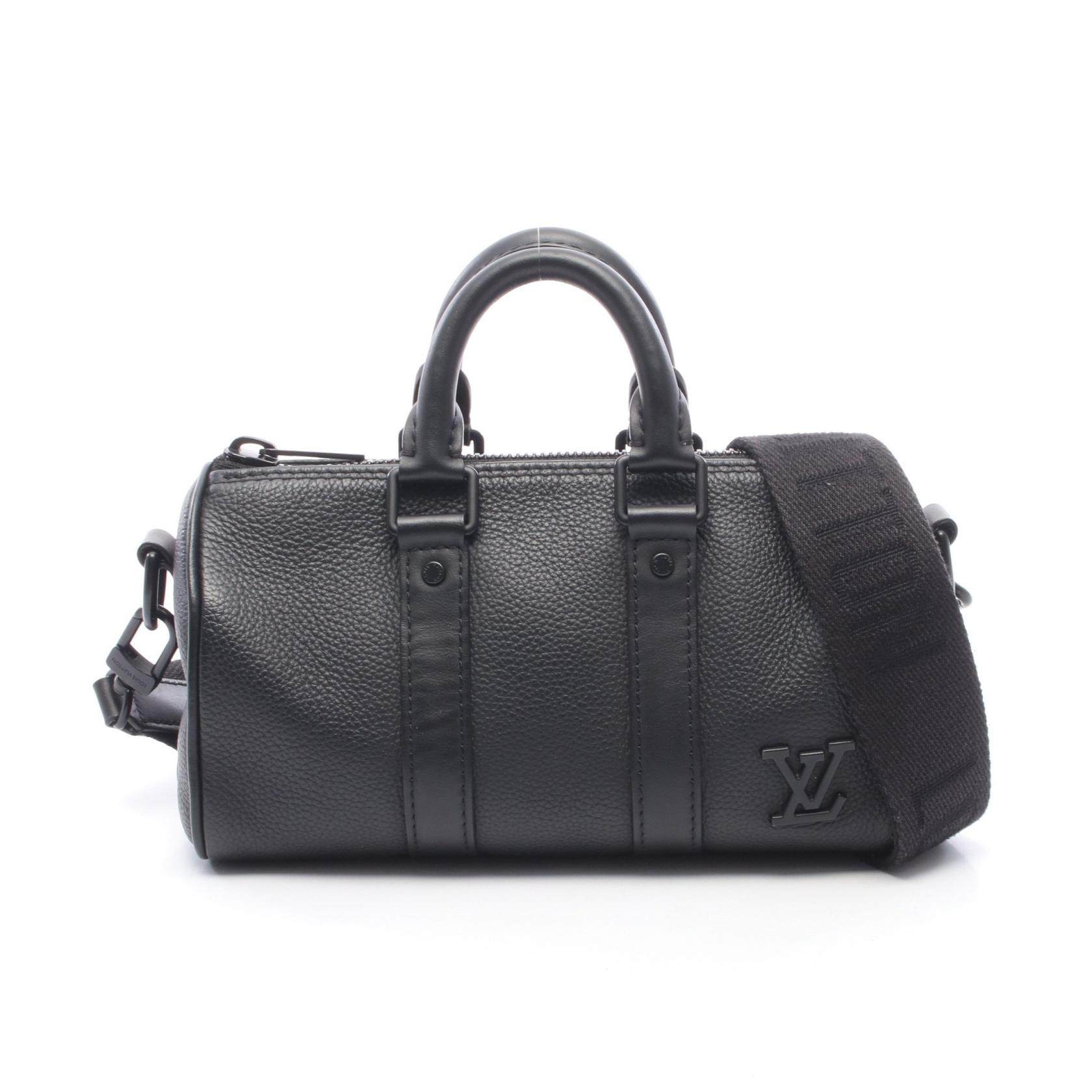 Louis Vuitton Keepall XS LV Aerogram Leather Handbag