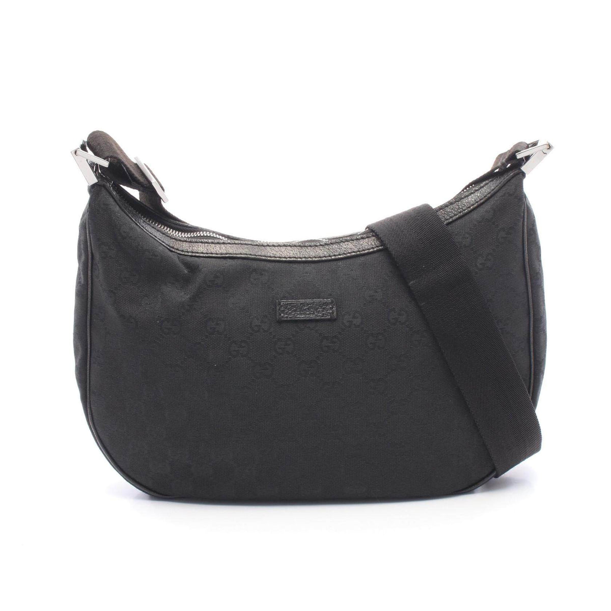 Gucci GG Canvas Leather Shoulder Bag