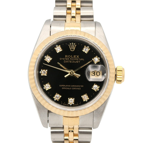 Rolex Datejust Au750 Stainless Steel Watch