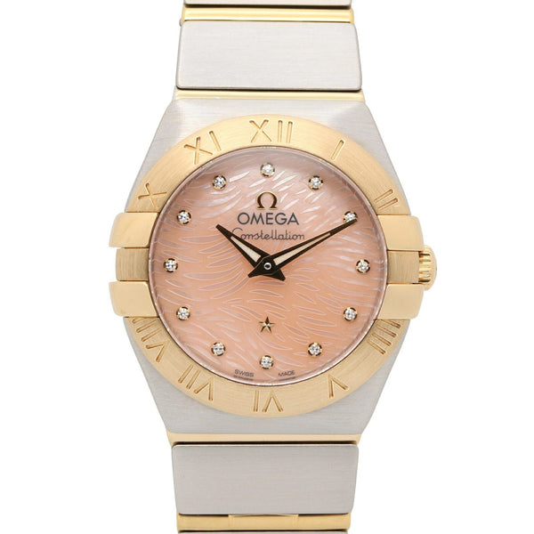 OMEGA Constellation Au750 Stainless Steel Diamond