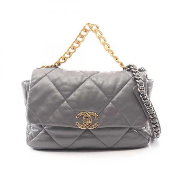 CHANEL 19 Matelasse Leather 2way Shoulder Bag
