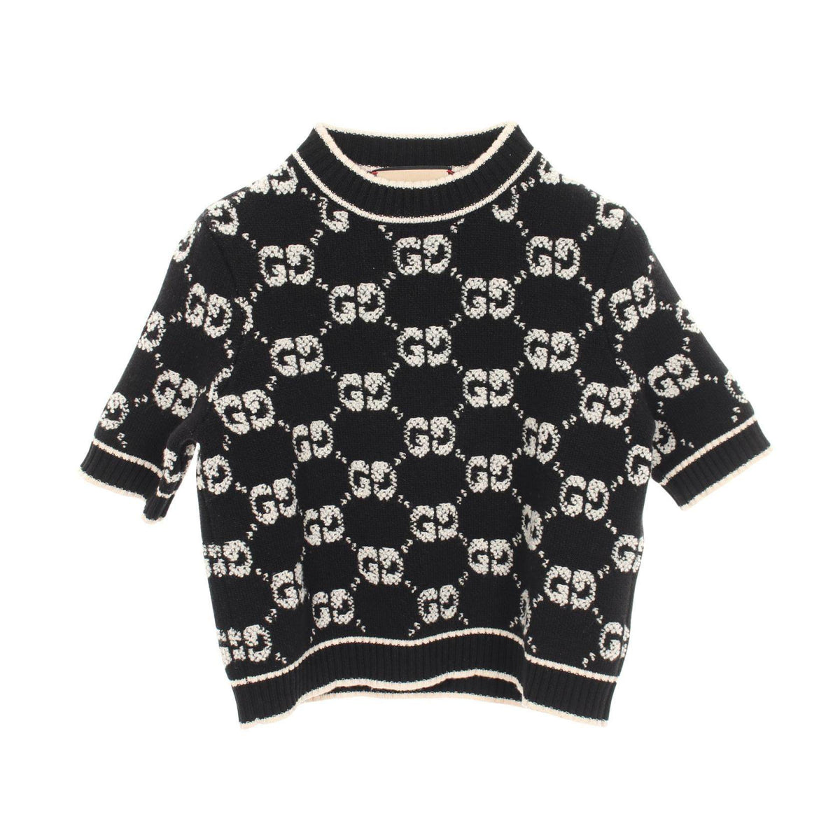 Gucci GG Boucle Wool Jacquard Knit