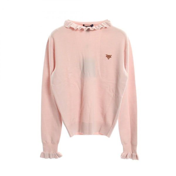Louis Vuitton Frill Wool Knit Top