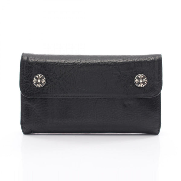 Chrome Hearts Wave Wallet Trifold Long Wallet