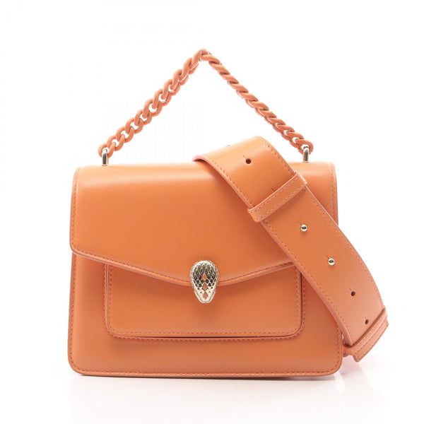 Bvlgari Serpenti Forever Leather 2way Handbag