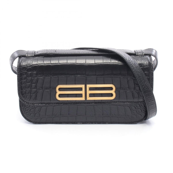 Balenciaga GOSSIP Leather Shoulder Bag