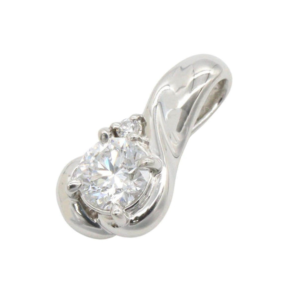 JEWELRY Pt900 Diamond Pendant Top