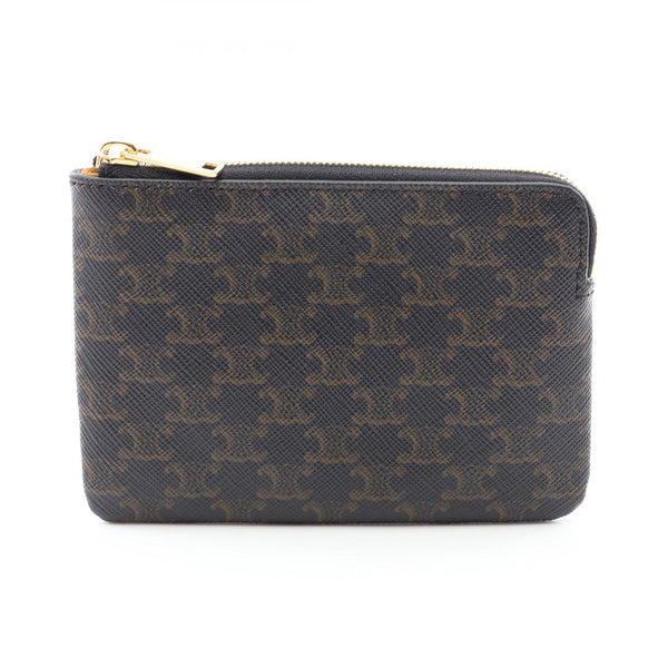 CELINE Triomphe PVC Coin Case
