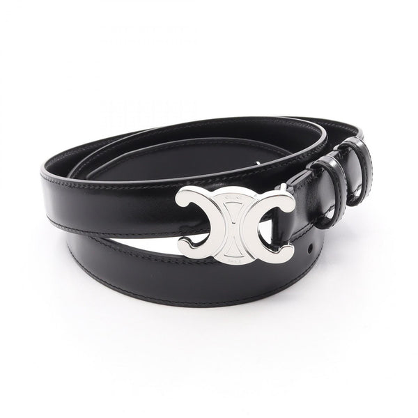 CELINE Medium Triomphe Leather Belt