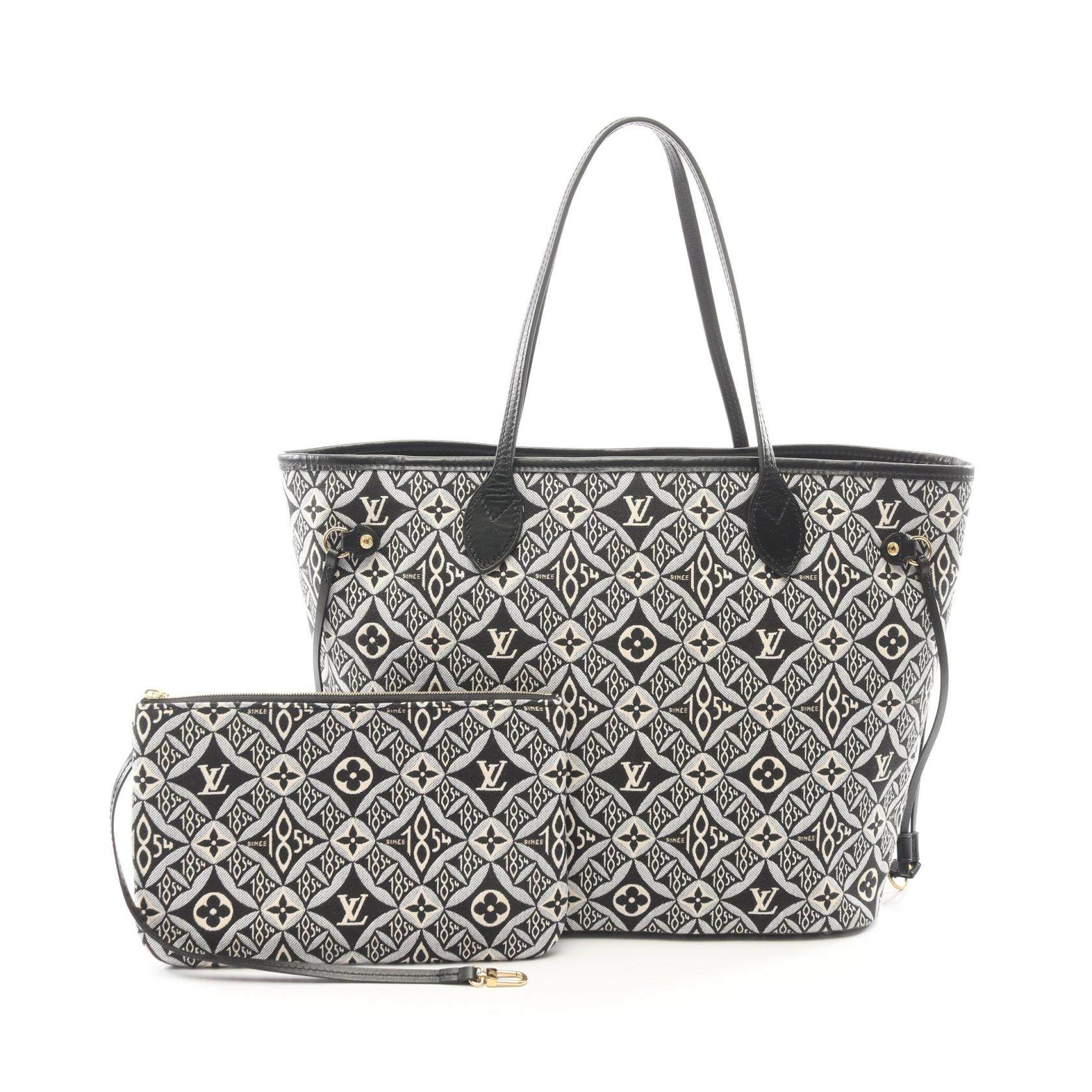 Louis Vuitton Neverfull MM Monogram Jacquard Since1854 Tote Bag