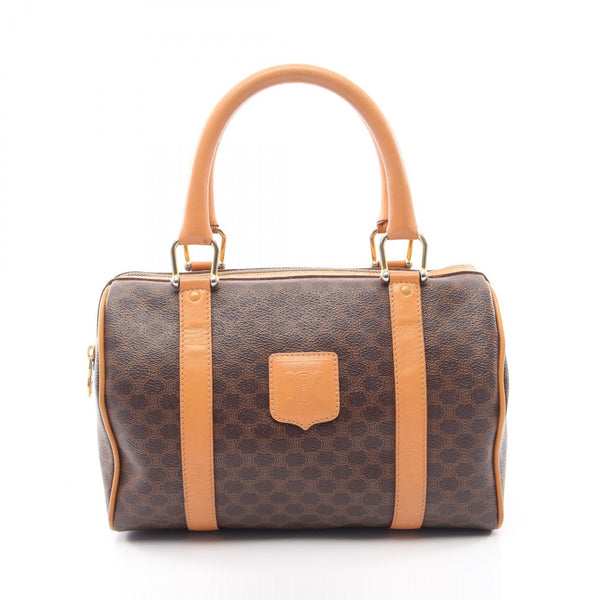 CELINE Macadam Coated Canvas Handbag