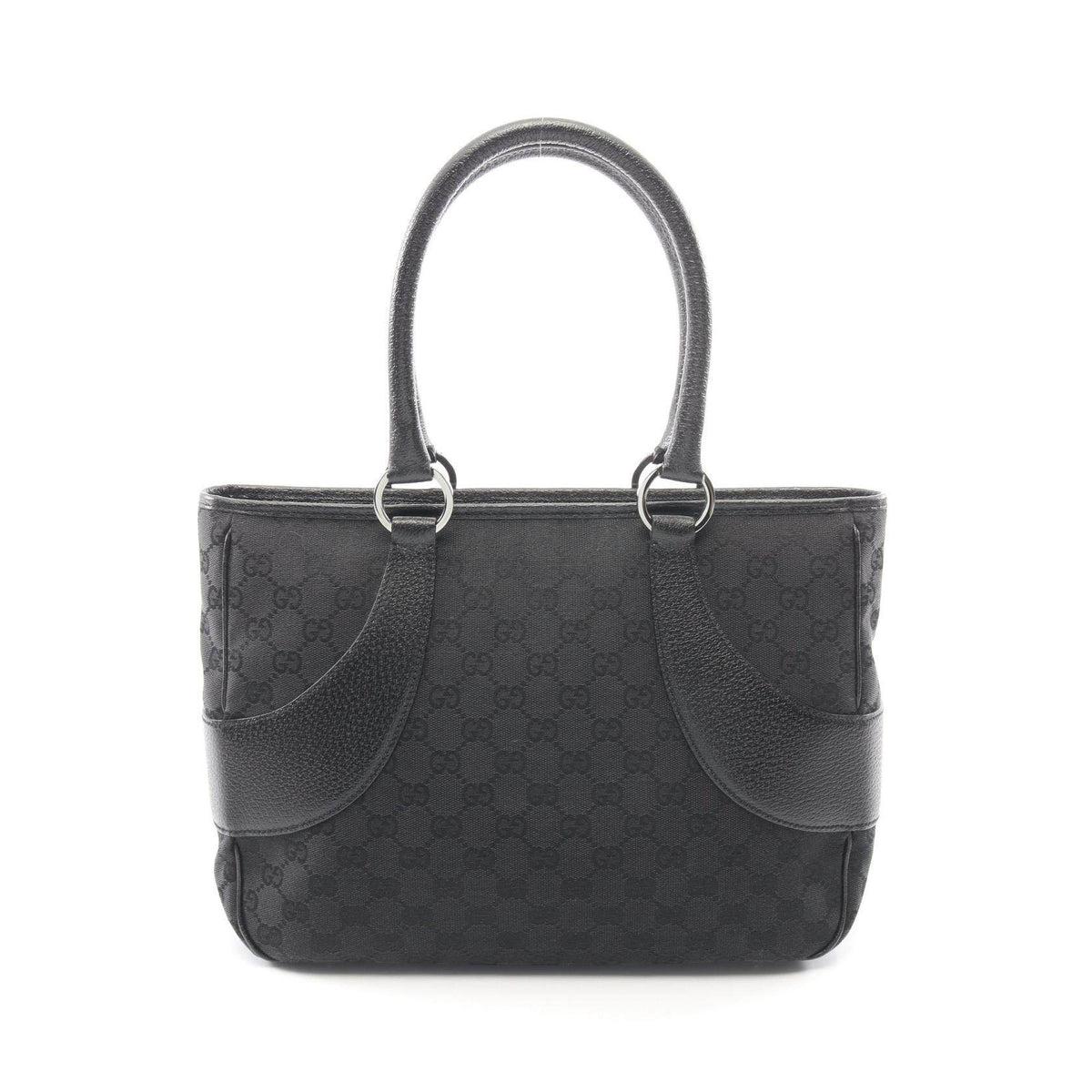 Gucci GG Canvas Leather Handbag