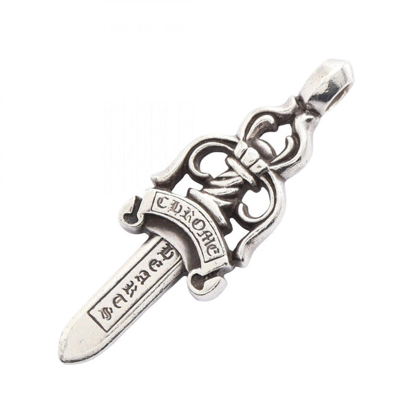 Chrome Hearts Large Dagger 925 Silver Pendant