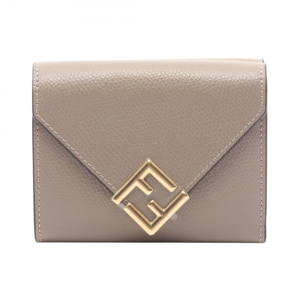 Fendi FF Diamond Leather Wallet