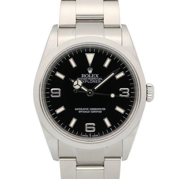 Rolex Explorer I Stainless Steel Watch