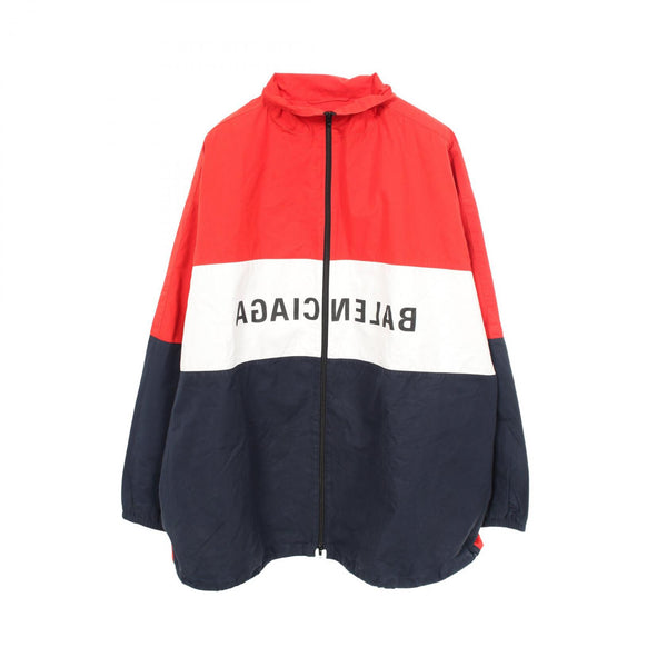 Balenciaga Reversed Logo Cotton Jacket