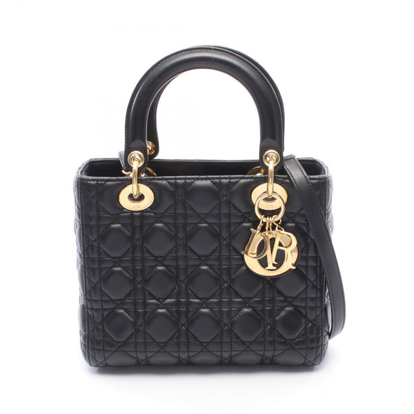 Dior Lady Dior Leather Handbag