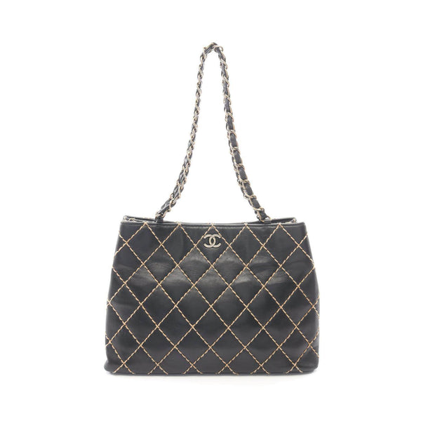 Chanel Wild Stitch Leather Shoulder Bag