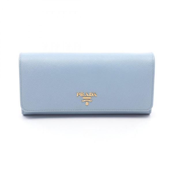 Prada Saffiano Leather Long Bifold Wallet