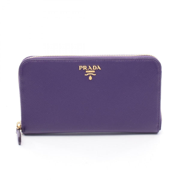 Prada Safiano Leather Long Zip Wallet