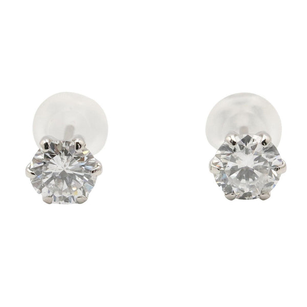 JEWELRY Pt900 Platinum Diamond Earrings