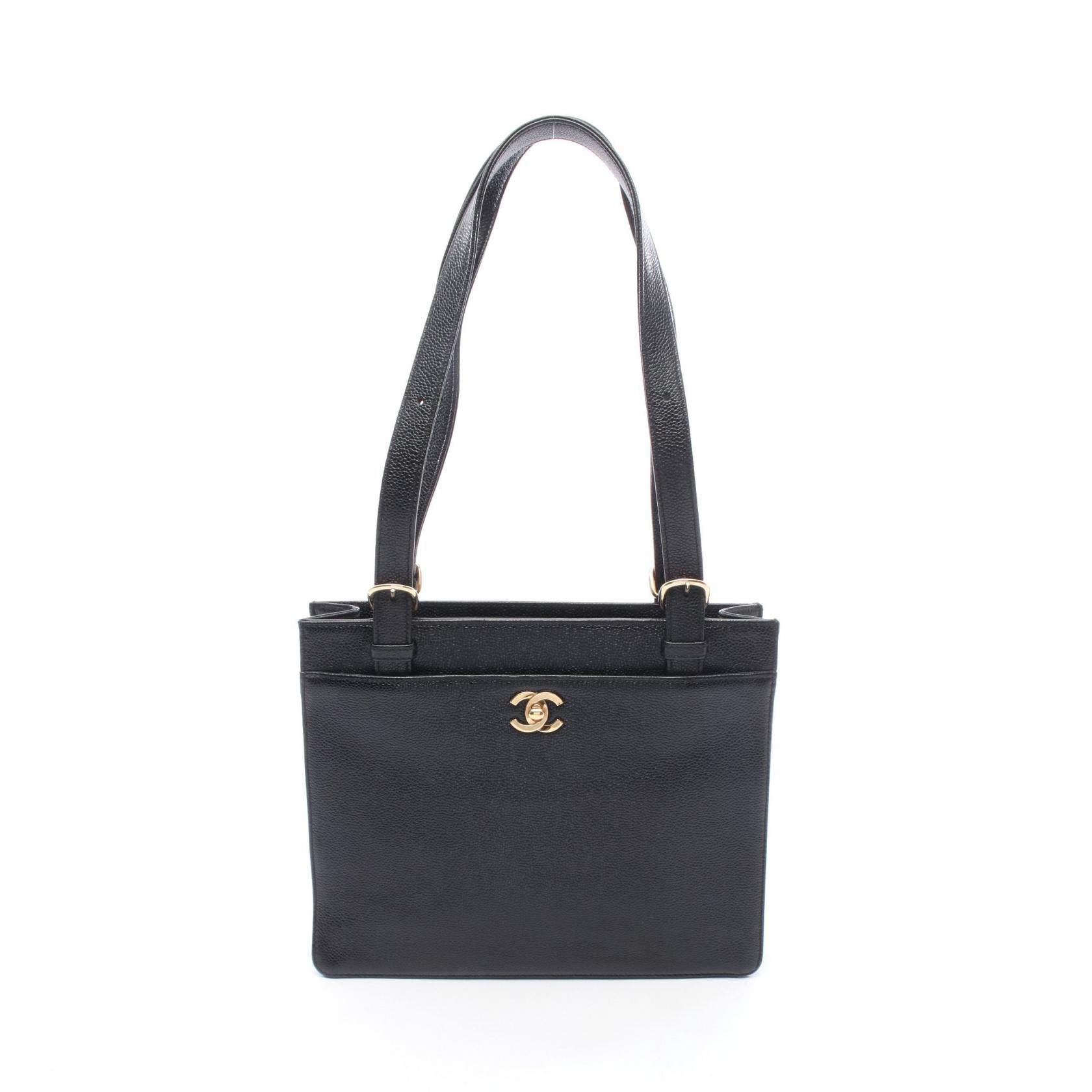 Chanel Caviar Leather Tote Bag