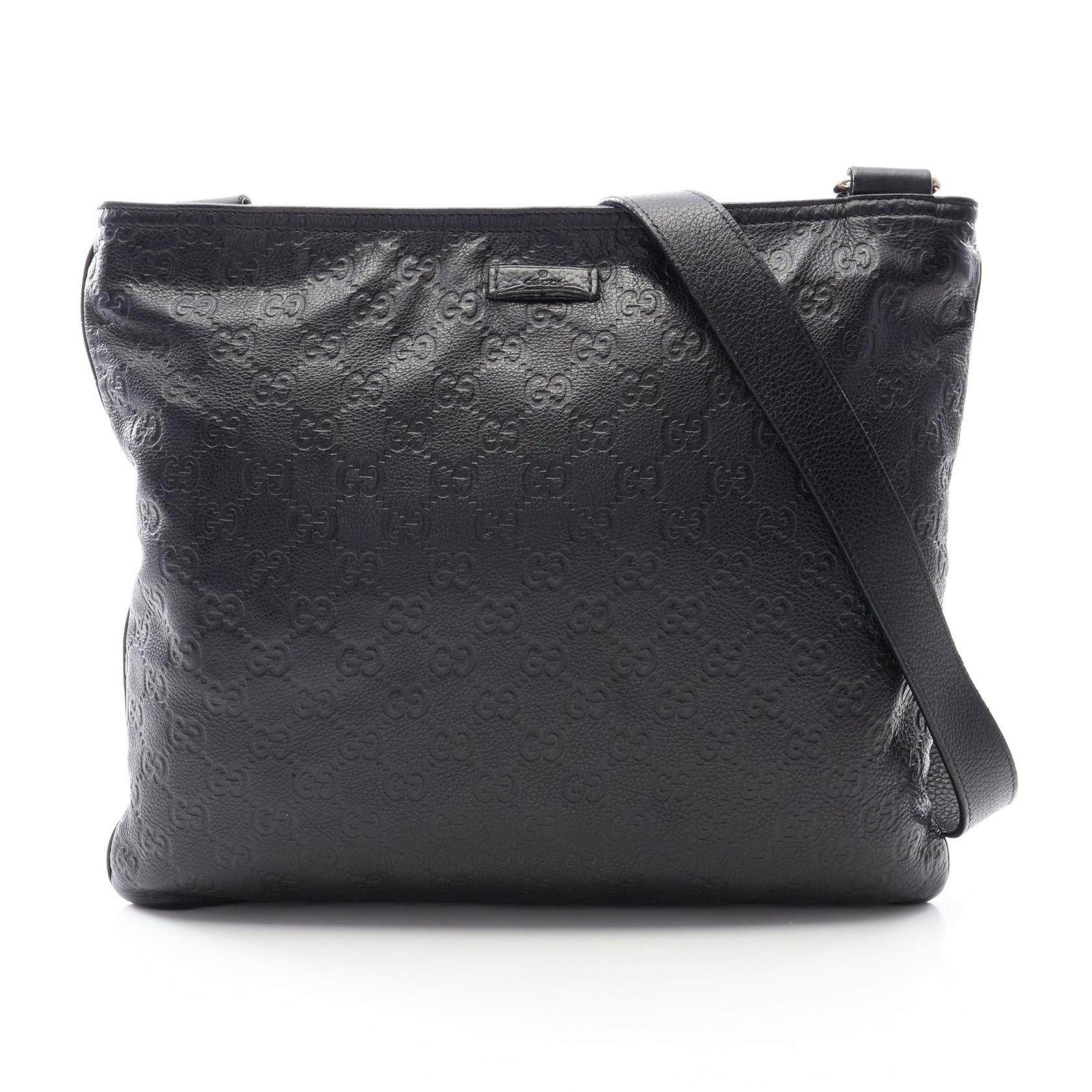 Gucci Guccissima Leather Shoulder Bag
