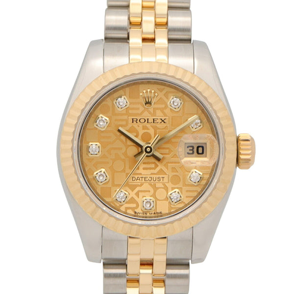 Rolex Datejust Au750 Stainless Steel