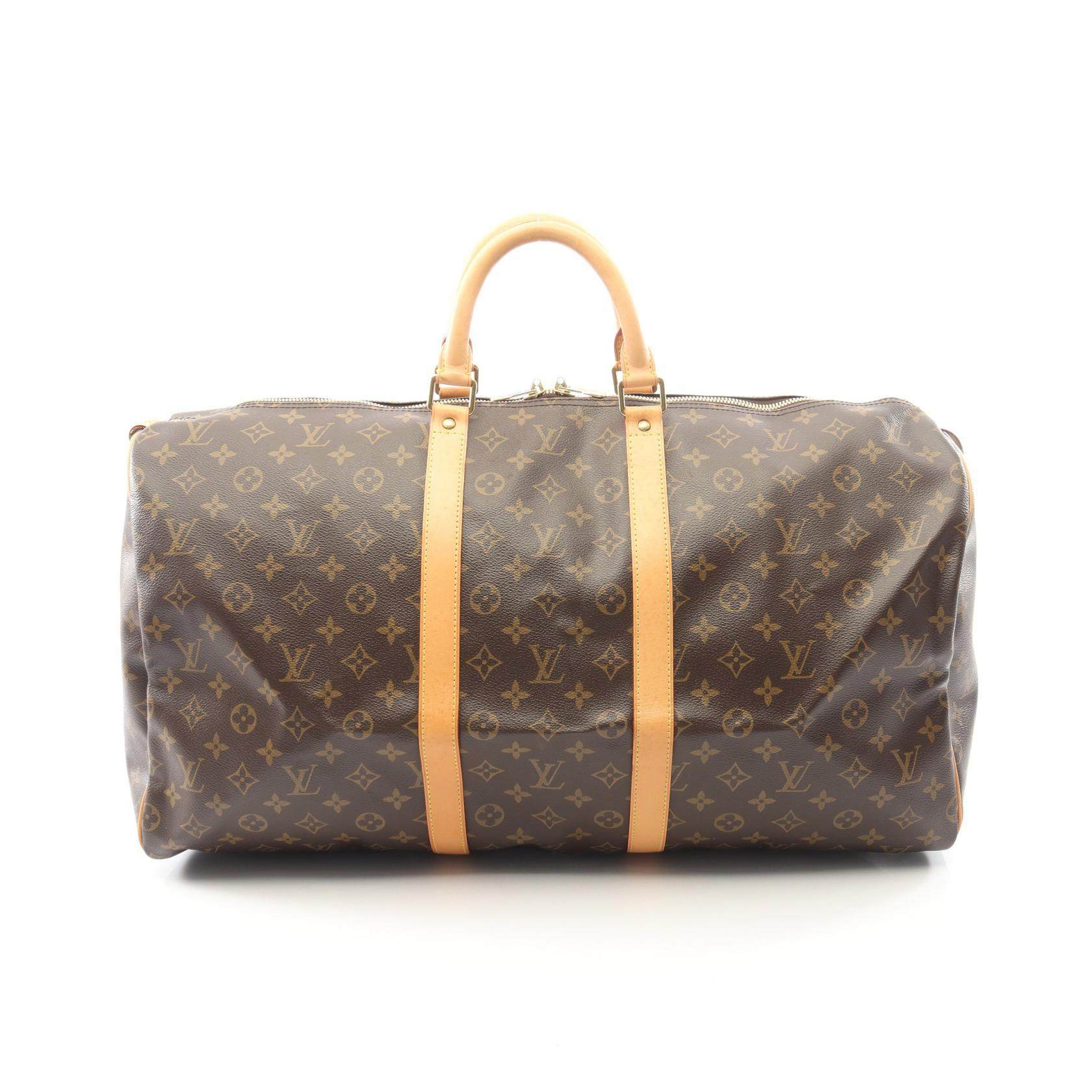 Louis Vuitton Keepall55 Monogram Boston Bag