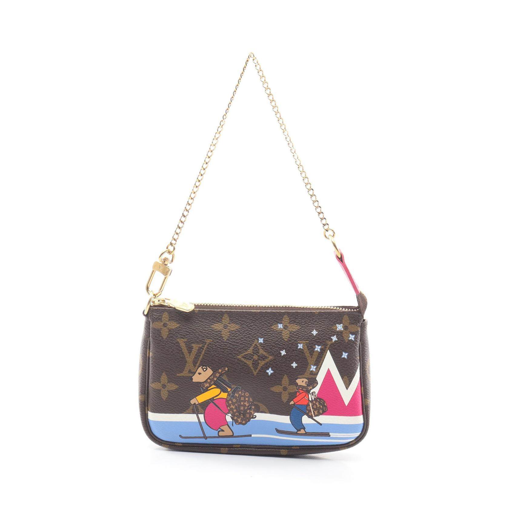 Louis Vuitton Mini Pochette Accessoires Monogram Handbag