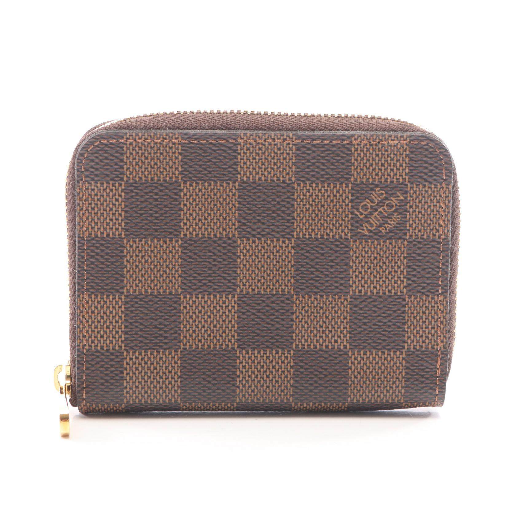 Louis Vuitton Zippy Coin Purse Damier Ebene Coin Case
