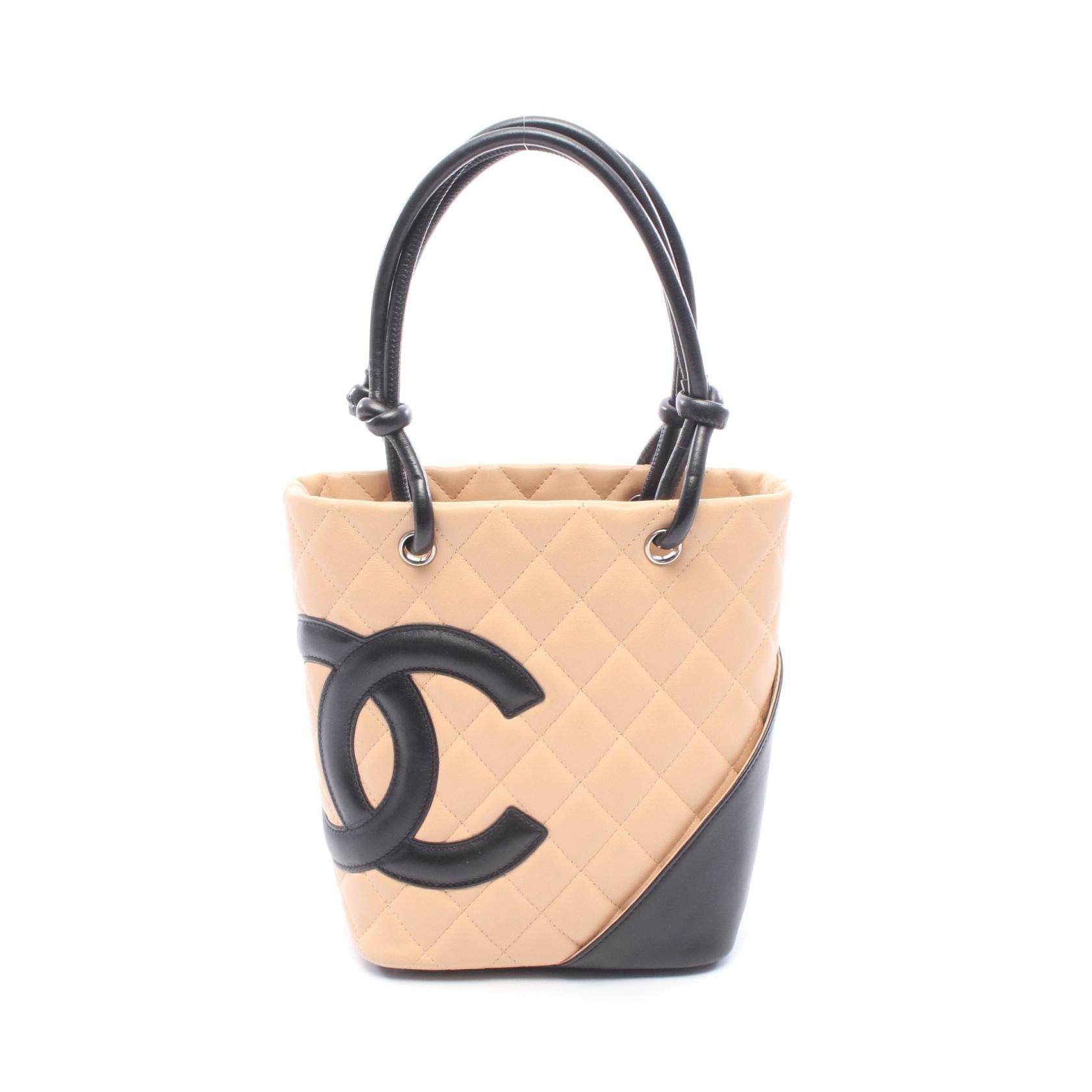 Chanel Cambon Line Leather Tote Bag