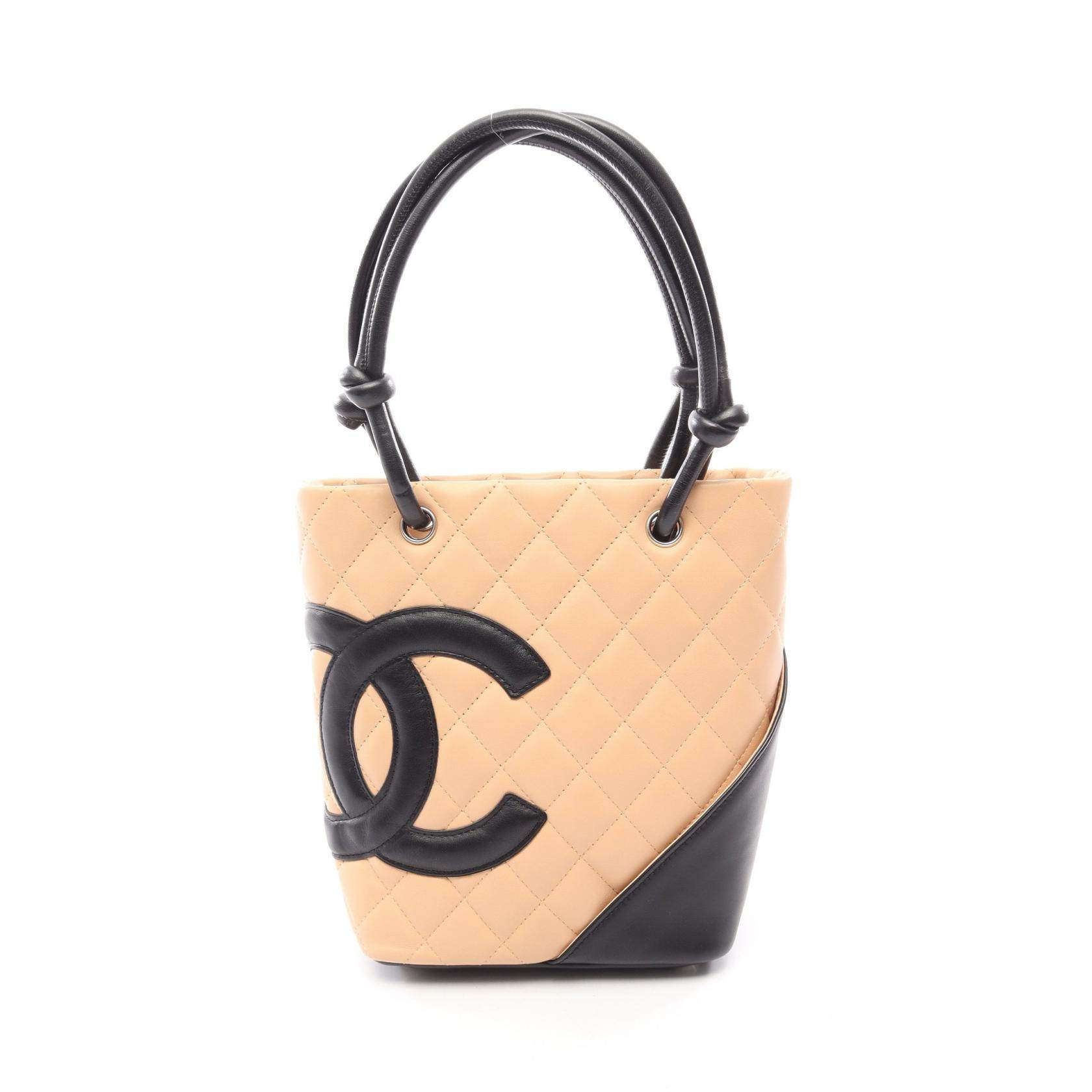 Chanel Cambon Line Leather Tote Bag