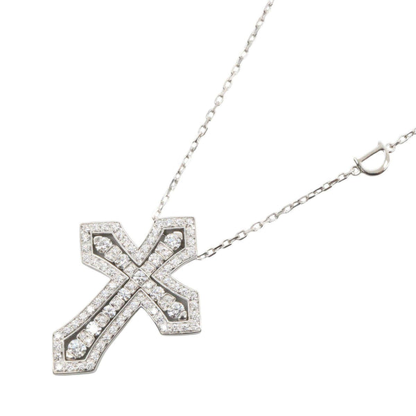 Damiani Bell Epoche Crown Au750 Diamond Necklace Limited
