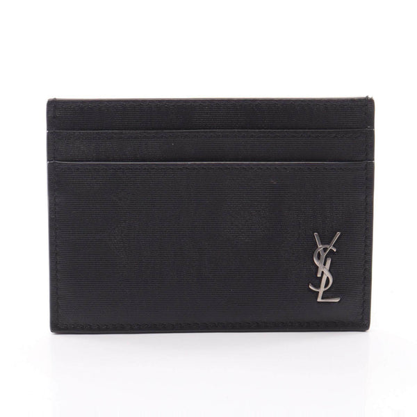 Saint Laurent Paris Tiny Cassandra Leather Card Case