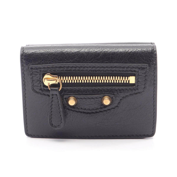 Balenciaga Le City Leather Trifold Wallet