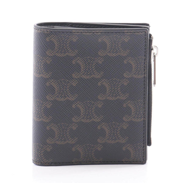 CELINE Triomphe PVC bifold wallet