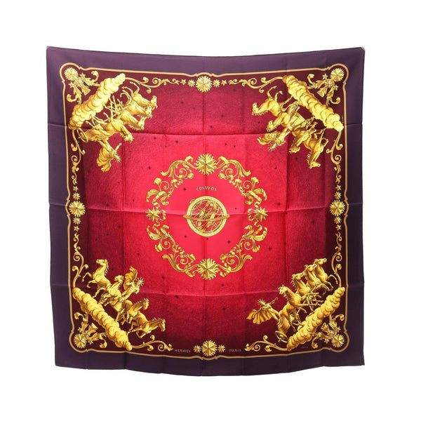 Hermes Carre90 COSMOS Silk Scarf