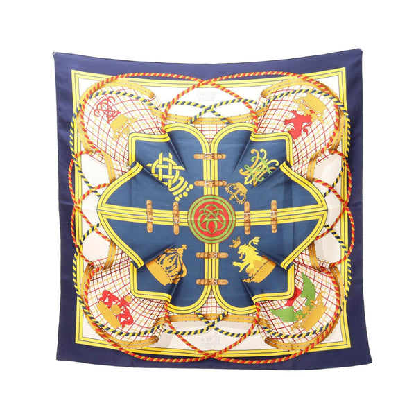 Hermes Carre90 GRANDE TENUE Silk Scarf
