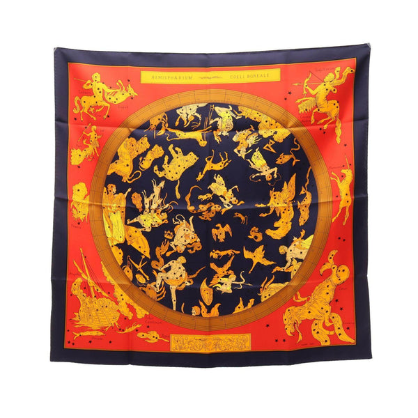 Hermes Carre90 HEMISPHARIUM COELI BOREALE silk scarf