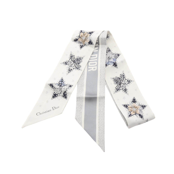 Dior Mitzah Lucky Star Silk Scarf