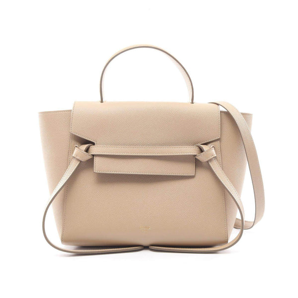 CELINE BELT BAG MICRO Leather 2way Handbag